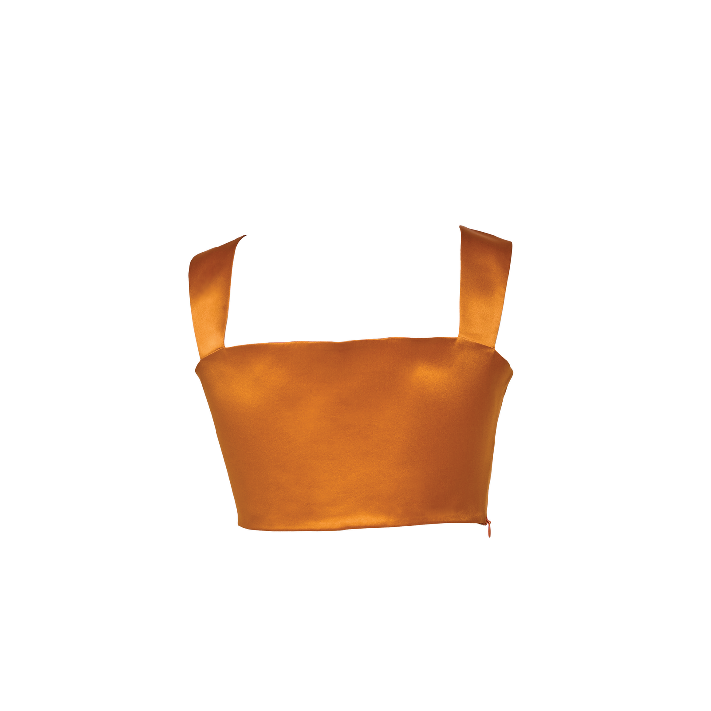 Athena Crop Top - Tangerine